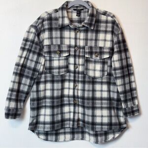 Forever 21 Shacket NWT Cabincore Cottagecore Fleece Shacket